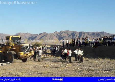 تخریب ساخت و ساز های غیرمجاز در منطقه حسین آباد