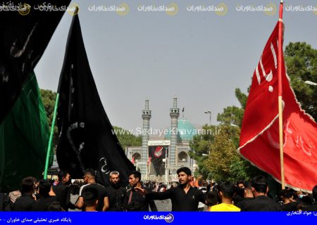 عکس | راهپیمایی جاماندگان اربعین حسینی(ع) در کاشمر