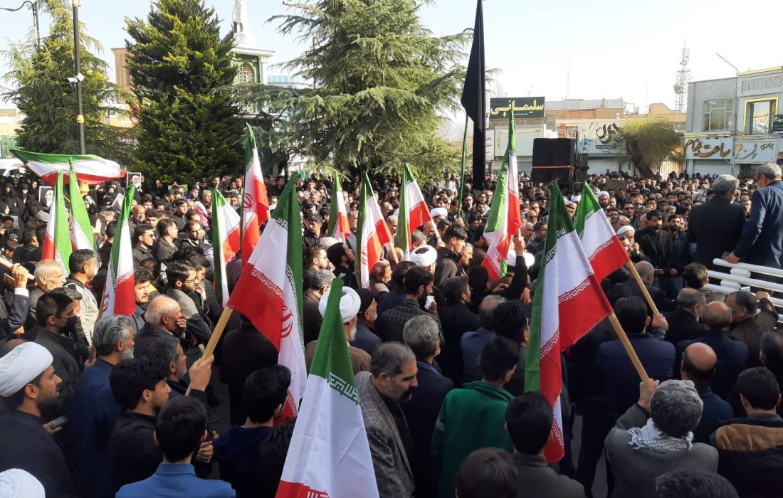 فرزندان رهبر در میدان