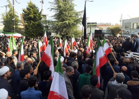 فرزندان رهبر در میدان